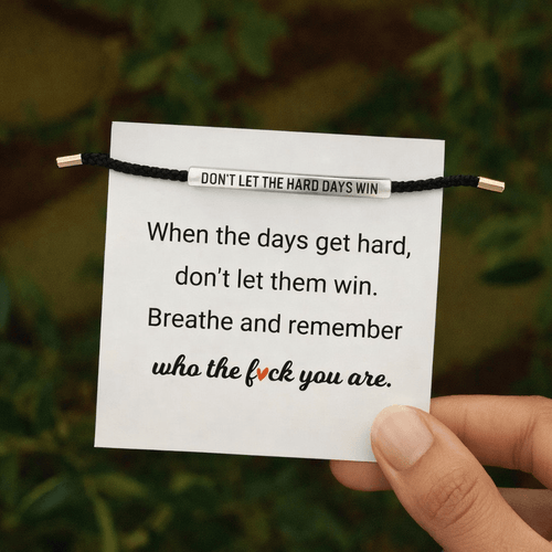 Don't Let The Hard Days Win Bracelet - SprouBag