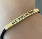 God Is In Control Bracelet - SprouBag