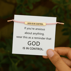 God Is In Control Bracelet - SprouBag