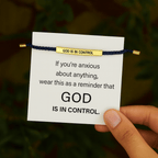 God Is In Control Bracelet - SprouBag