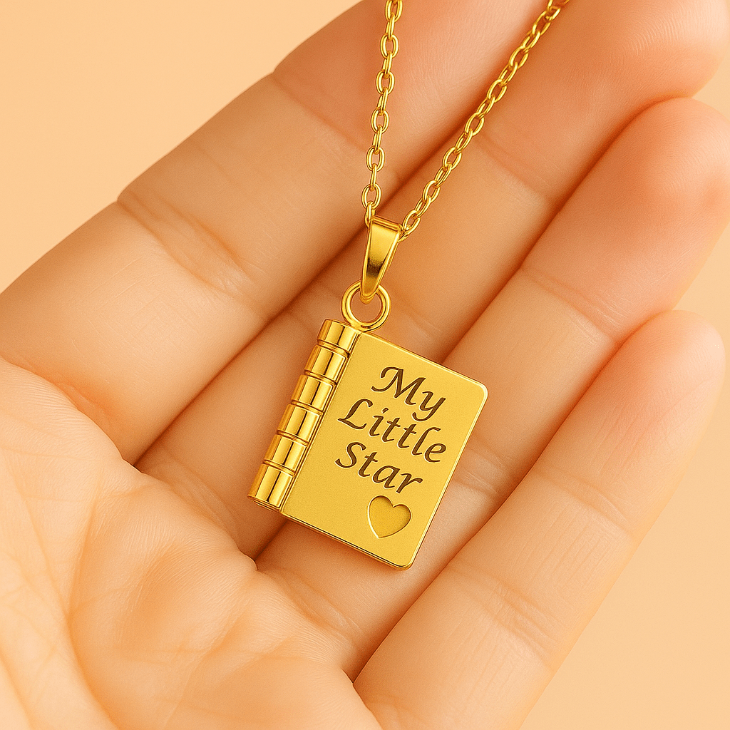 My Little Star Necklace - Daughter - SprouBag